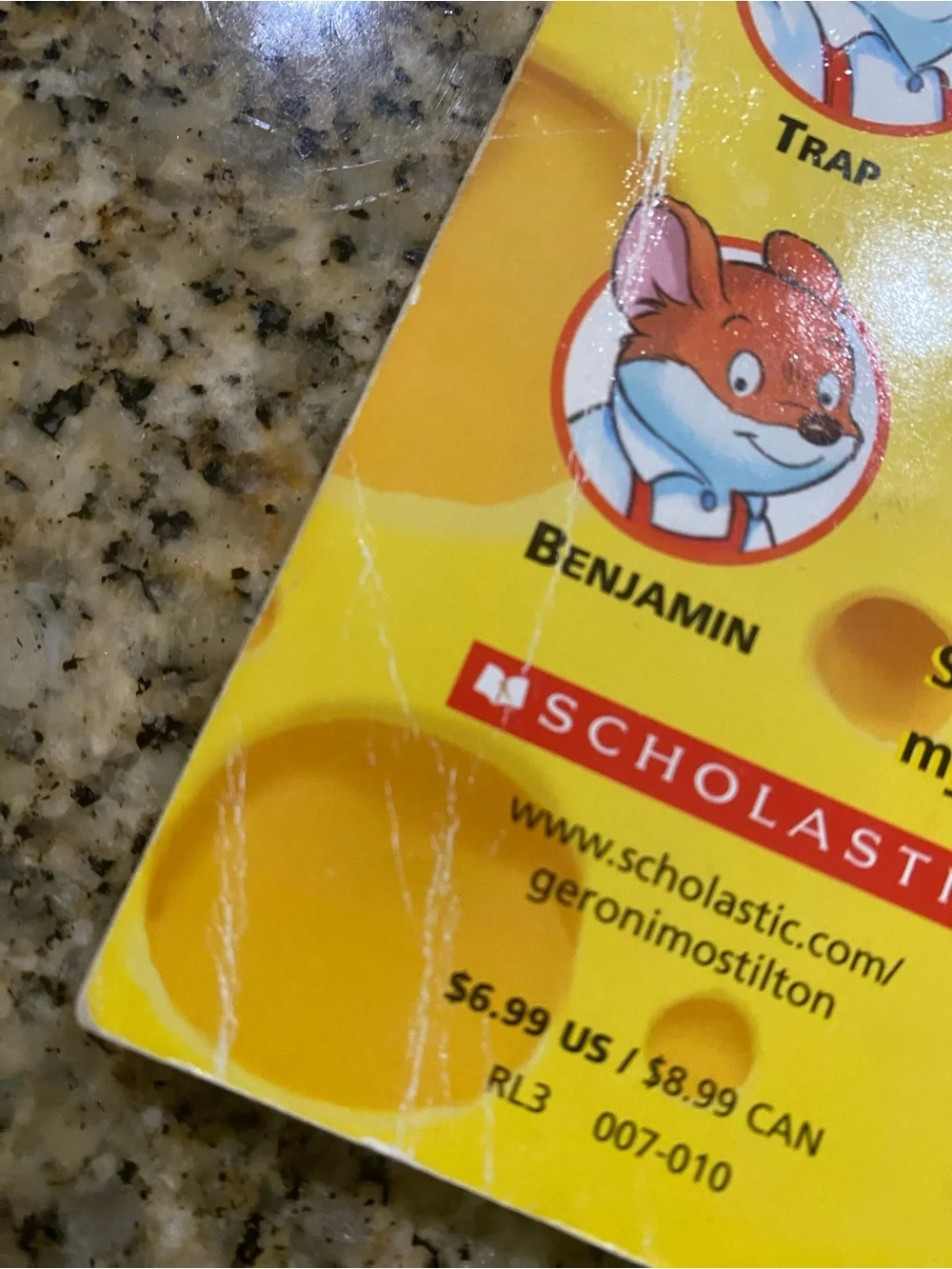 3 Geronimo Stilton Children’s Series Scholastic Elisabetta Dami Books 9,10 & 33